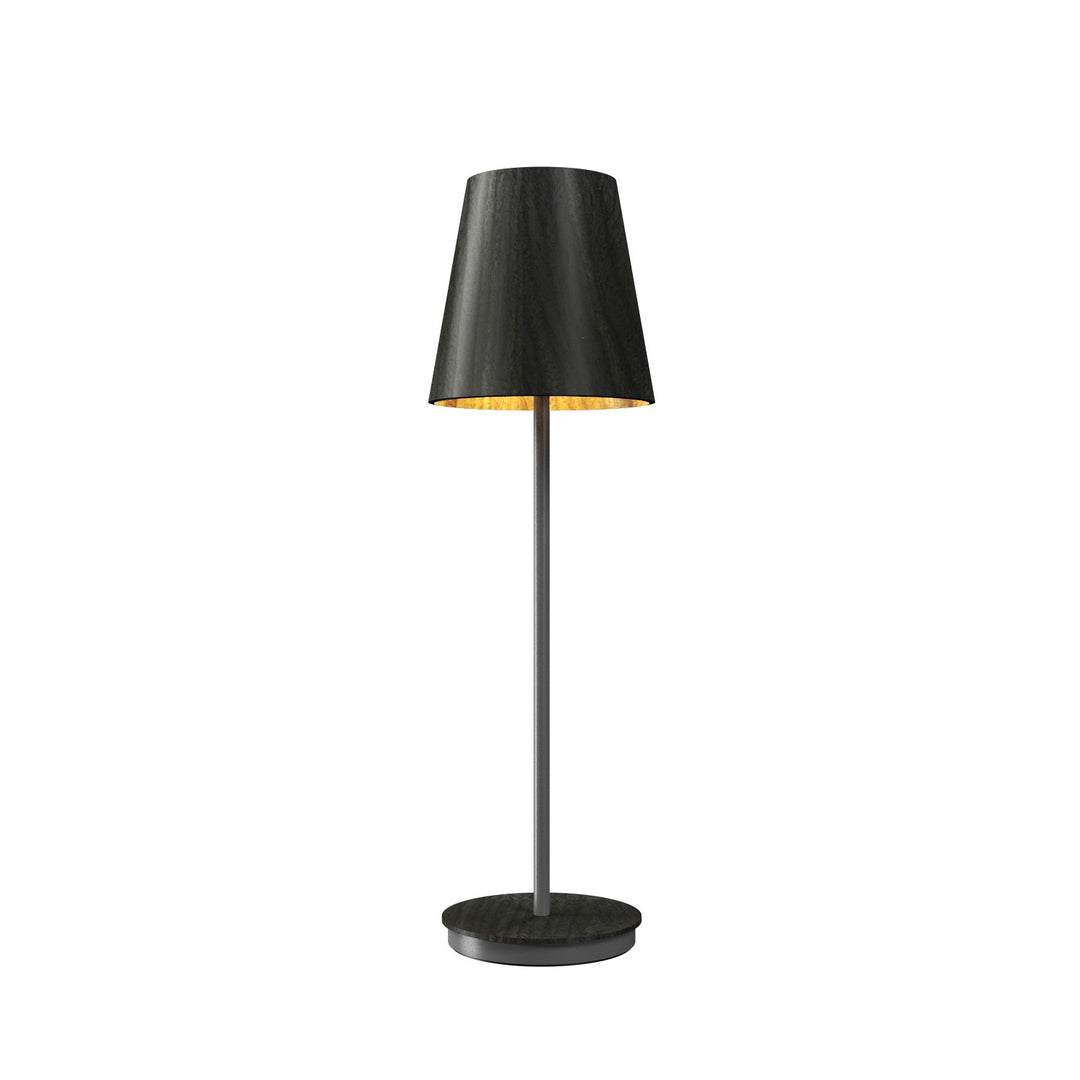 Accord Lighting 7078.44 Conical One Light Table Lamp Table Lamp Charcoal