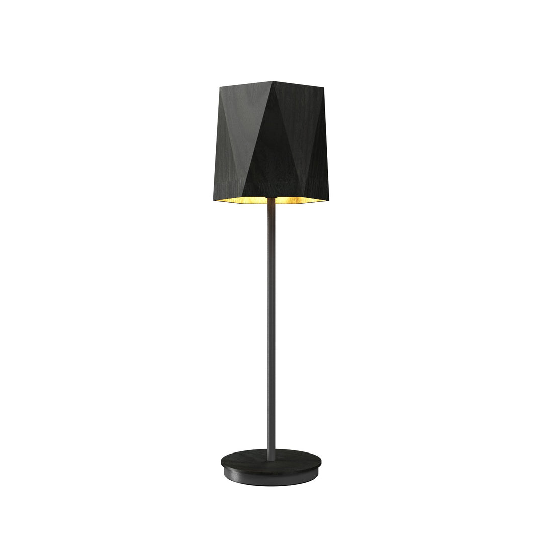 Accord Lighting 7084.44 Facet One Light Table Lamp Table Lamp Charcoal