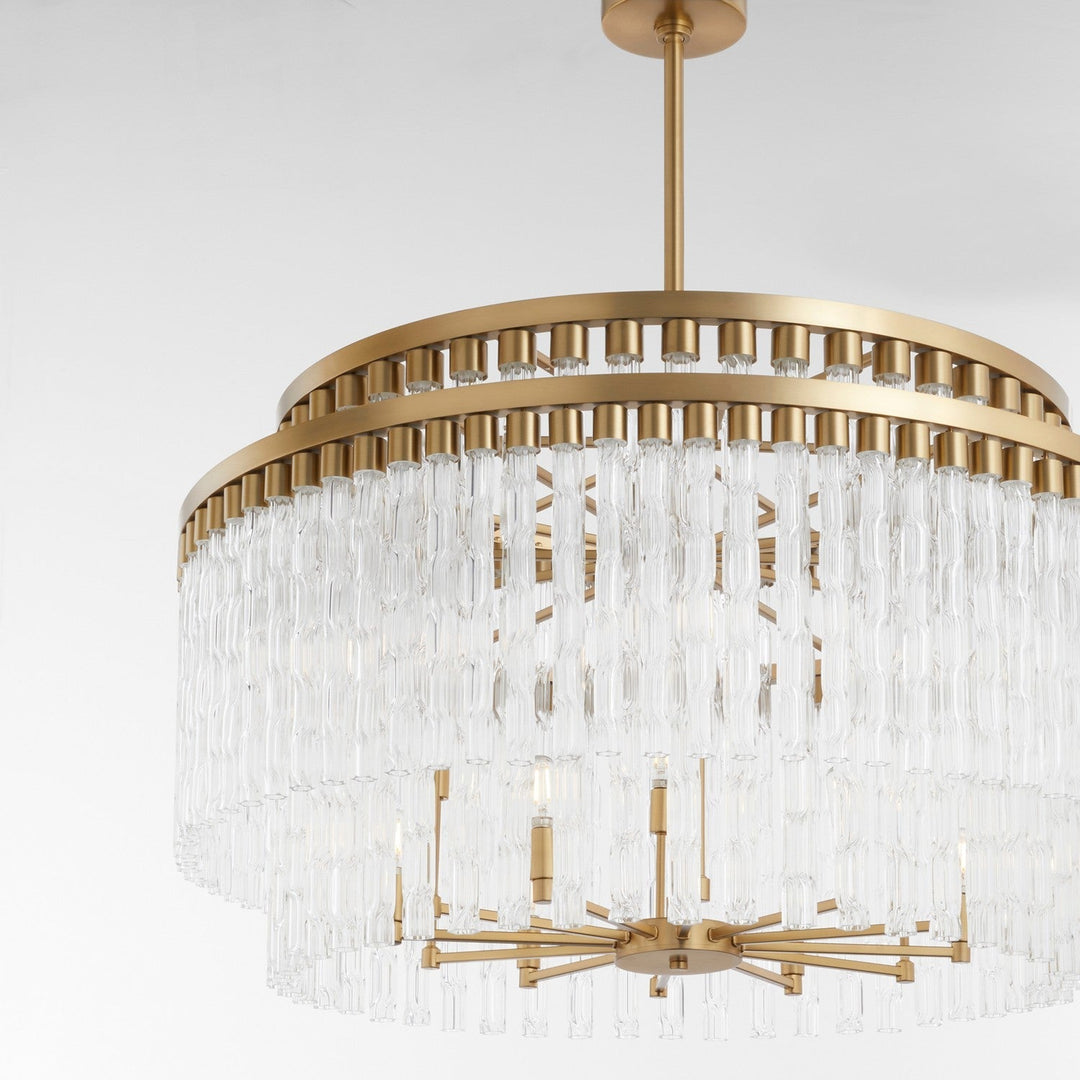 Cyan Design Nobel 11628 Chandelier Light - Aged Brass