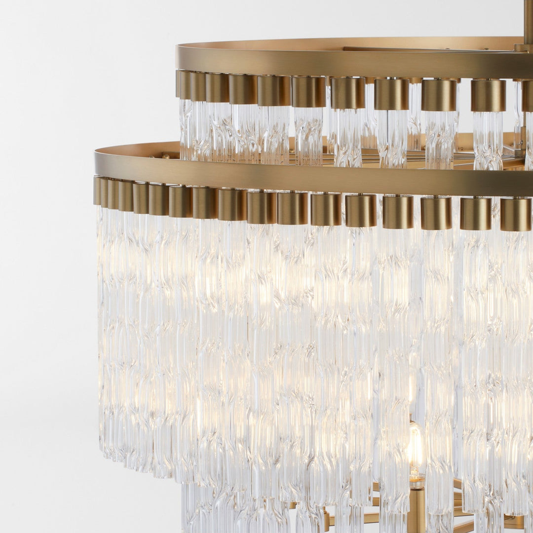 Cyan Design Nobel 11628 Chandelier Light - Aged Brass
