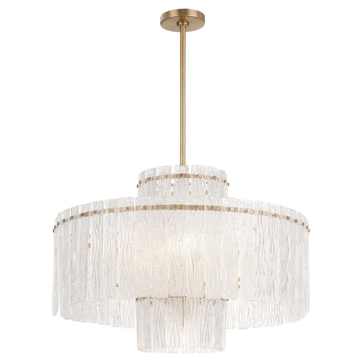 Cyan Design Othello 11631 Chandelier Light - Aged Brass
