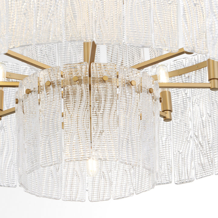 Cyan Design Othello 11631 Chandelier Light - Aged Brass