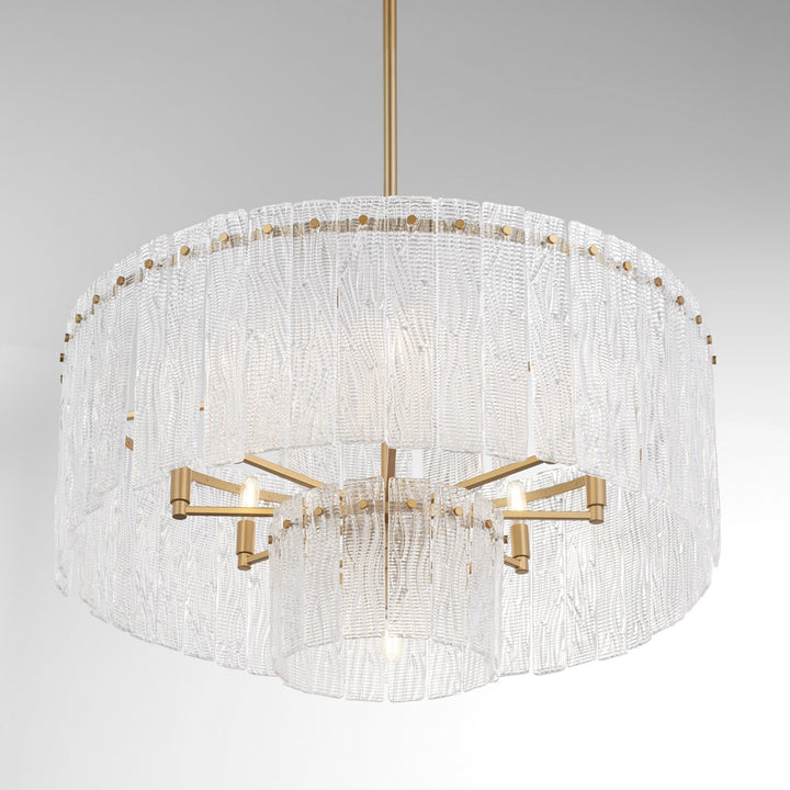 Cyan Design Othello 11631 Chandelier Light - Aged Brass