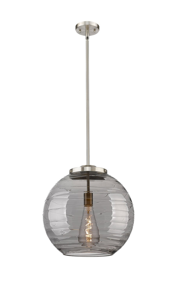 Innovations Ballston 221-1S-SN-G1213-16SM Pendant Light - Brushed Satin Nickel