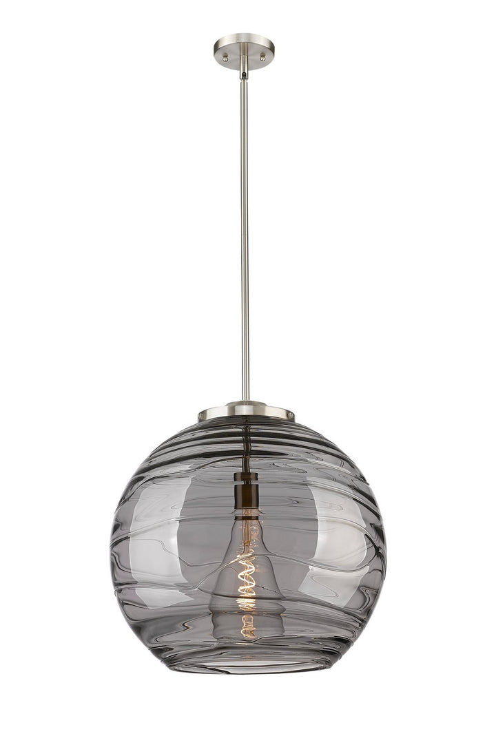 Innovations Ballston 221-1S-SN-G1213-18SM Pendant Light - Brushed Satin Nickel