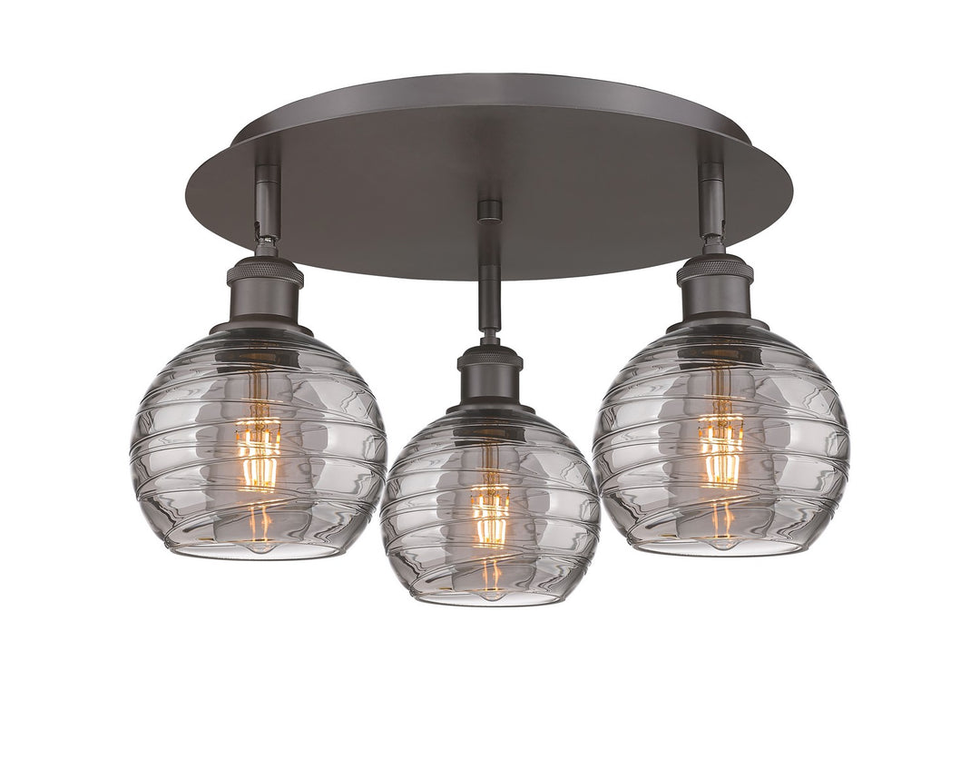 Innovations Downtown Urban 516-3C-OB-G1213-6SM Ceiling Light - Oil Rubbed Bronze