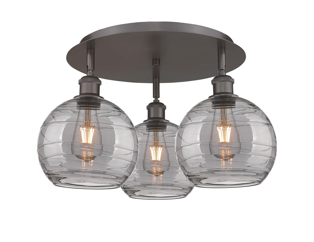 Innovations Downtown Urban 516-3C-OB-G1213-8SM Ceiling Light - Oil Rubbed Bronze