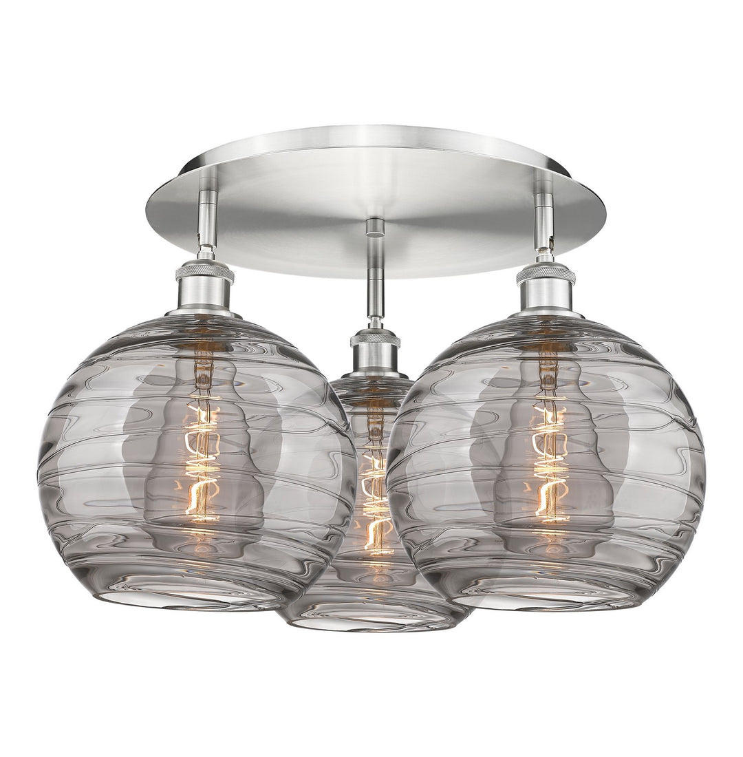 Innovations Downtown Urban 516-3C-SN-G1213-10SM Ceiling Light - Satin Nickel