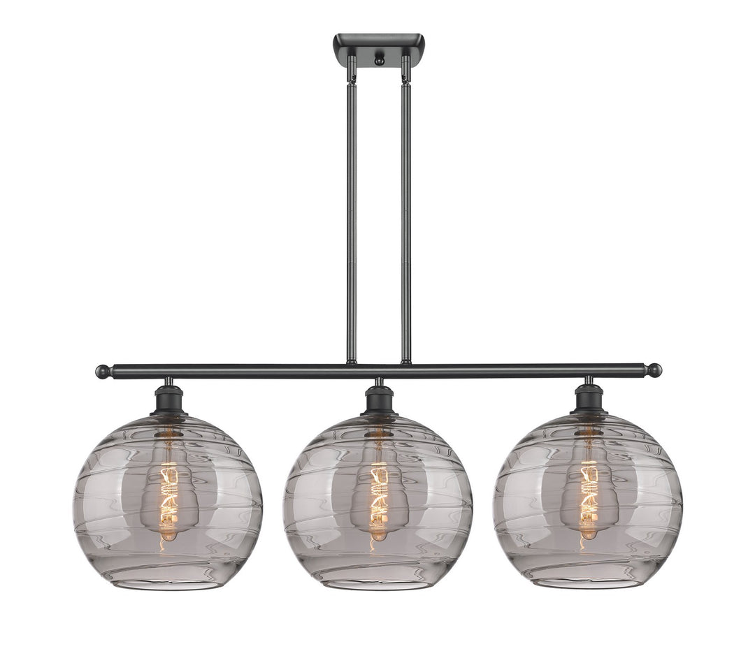 Innovations Ballston 516-3I-BK-G1213-12SM Chandelier Light - Matte Black