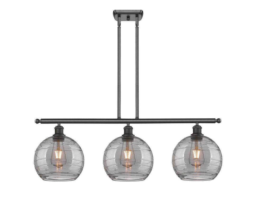 Innovations Ballston 516-3I-OB-G1213-8SM Chandelier Light - Oil Rubbed Bronze