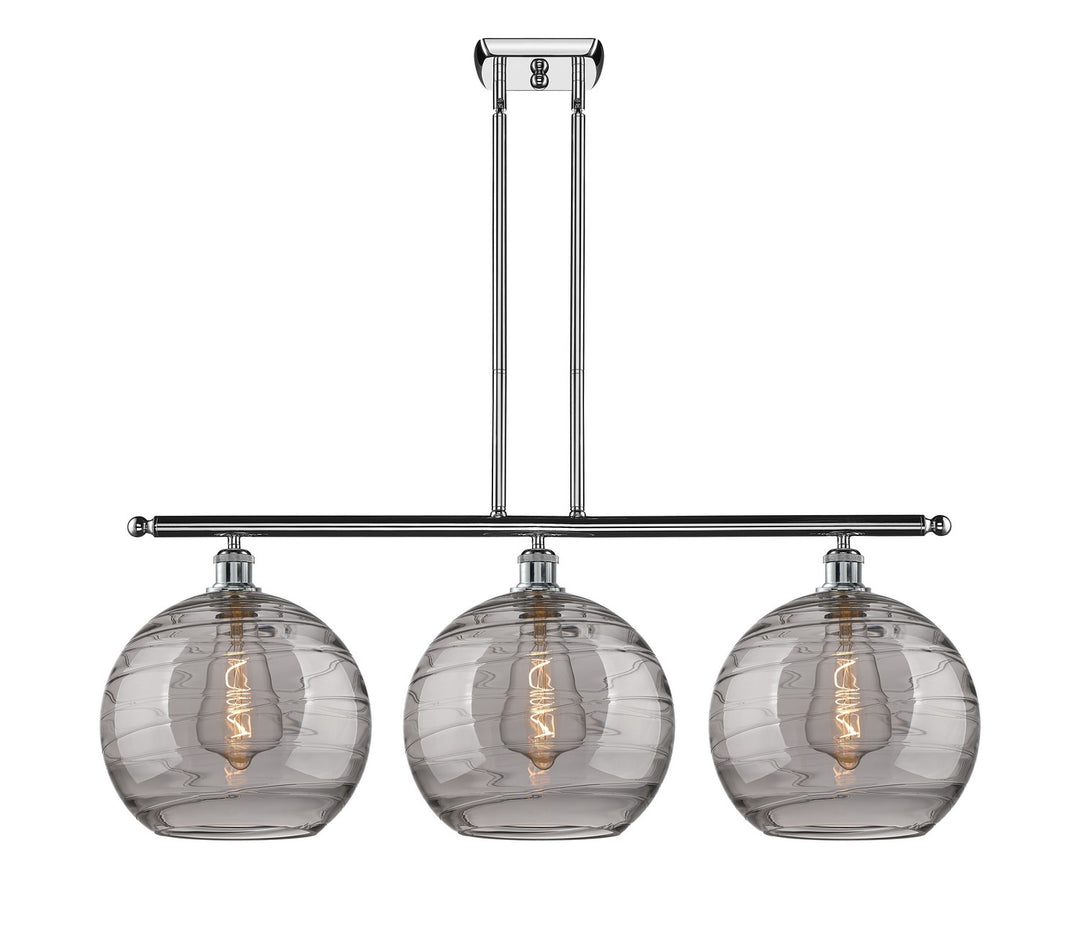 Innovations Ballston 516-3I-PC-G1213-12SM Chandelier Light - Polished Chrome