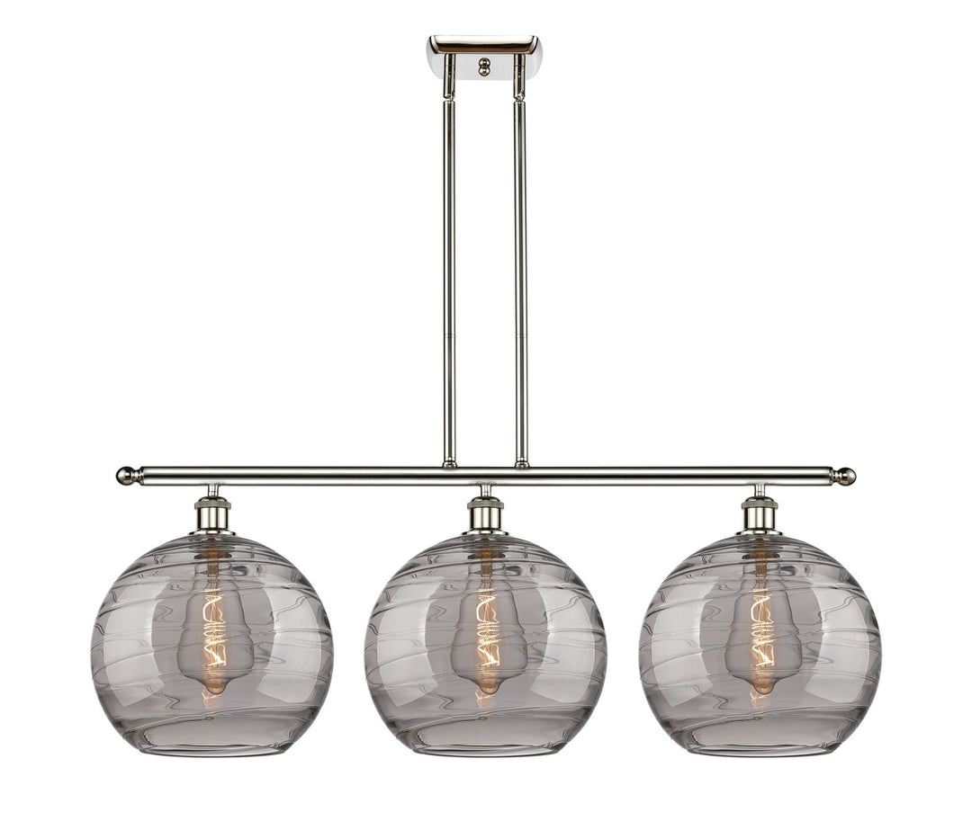 Innovations Ballston 516-3I-PN-G1213-12SM Chandelier Light - Polished Nickel