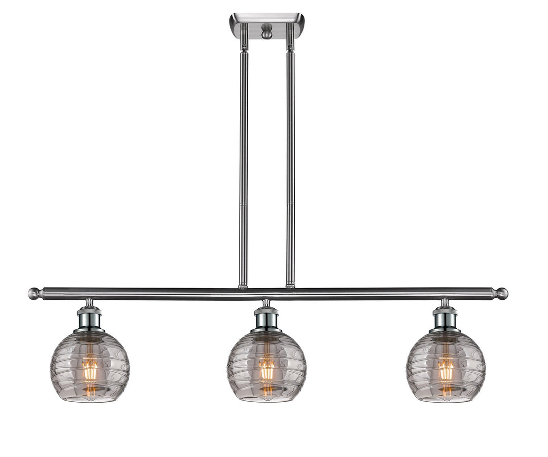 Innovations Ballston 516-3I-SN-G1213-6SM Chandelier Light - Brushed Satin Nickel