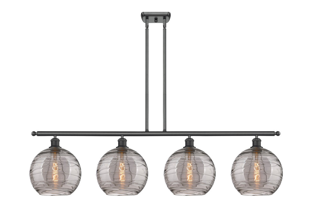 Innovations Ballston 516-4I-BK-G1213-10SM Chandelier Light - Matte Black