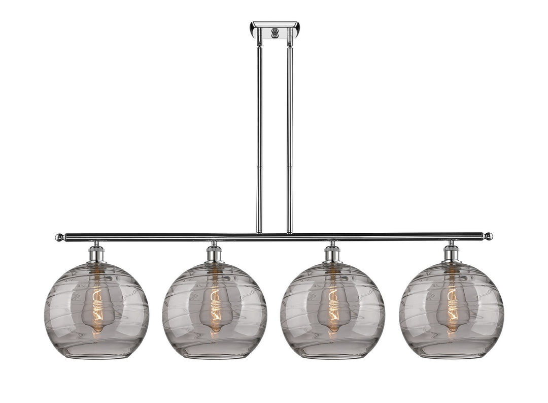 Innovations Ballston 516-4I-PC-G1213-12SM Chandelier Light - Polished Chrome