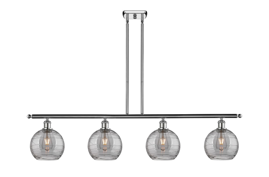 Innovations Ballston 516-4I-PC-G1213-8SM Chandelier Light - Polished Chrome