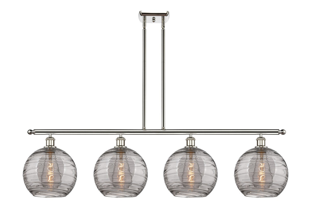 Innovations Ballston 516-4I-PN-G1213-10SM Chandelier Light - Polished Nickel