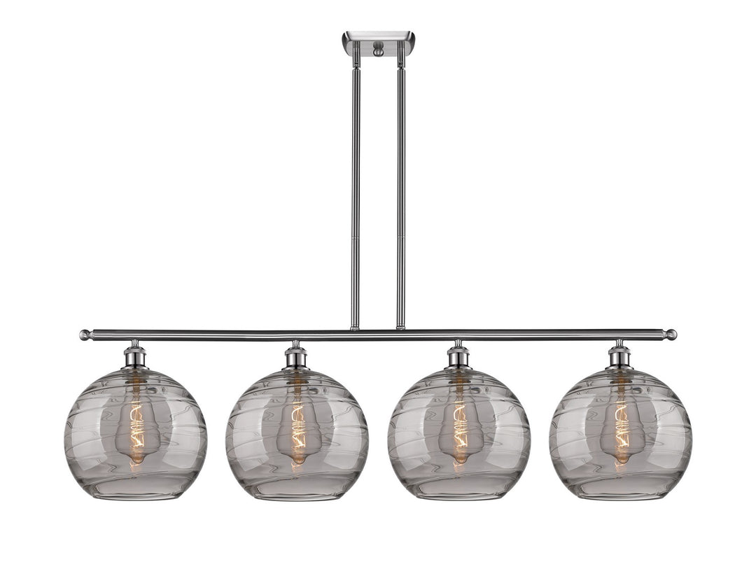 Innovations Ballston 516-4I-SN-G1213-12SM Chandelier Light - Brushed Satin Nickel