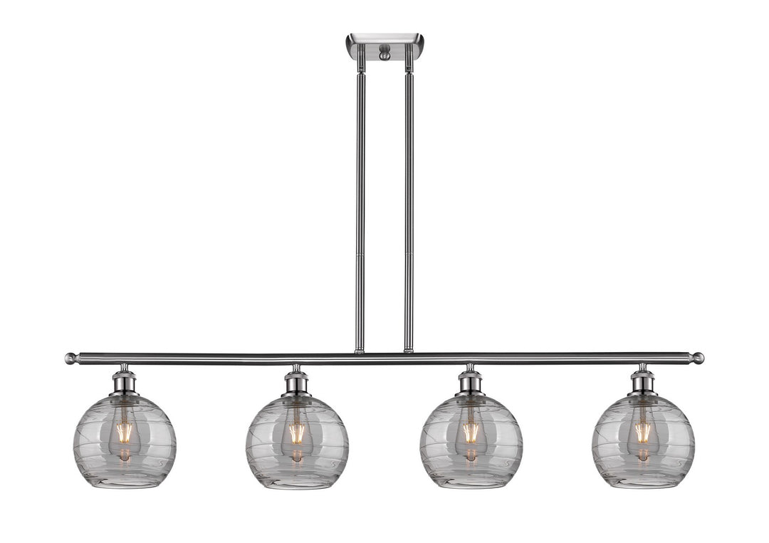 Innovations Ballston 516-4I-SN-G1213-8SM Chandelier Light - Brushed Satin Nickel