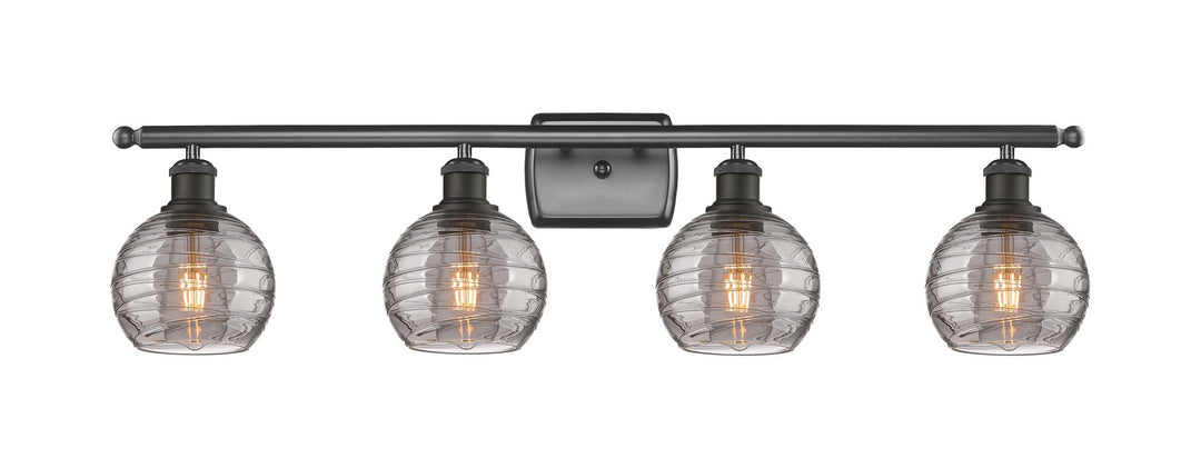 Innovations Ballston 516-4W-OB-G1213-6SM Bath Vanity Light 36 in. wide - Oil Rubbed Bronze