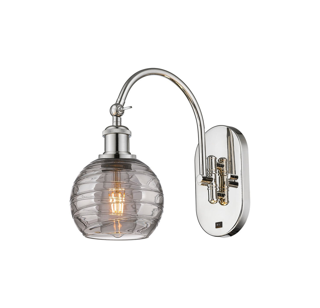 Innovations Ballston 518-1W-PN-G1213-6SM Wall Sconce Light - Polished Nickel