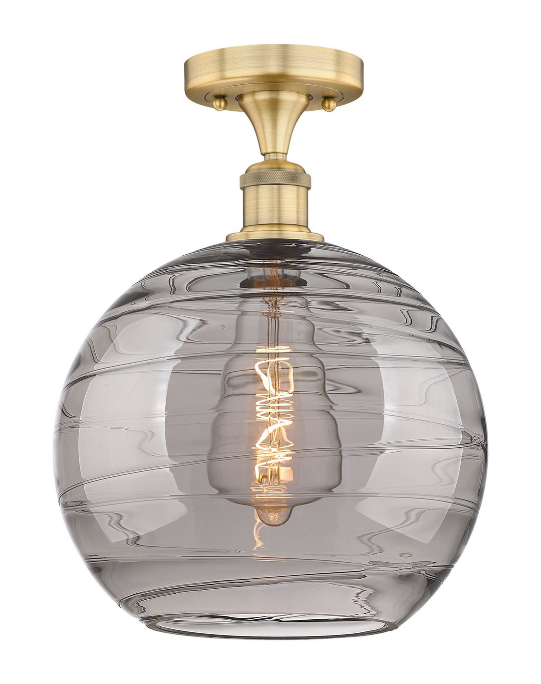 Innovations Edison 616-1F-BB-G1213-12SM Ceiling Light - Brushed Brass