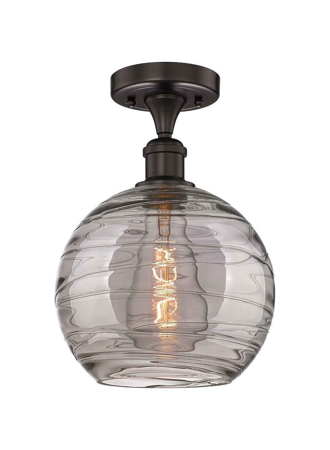 Innovations Edison 616-1F-OB-G1213-10SM Ceiling Light - Oil Rubbed Bronze