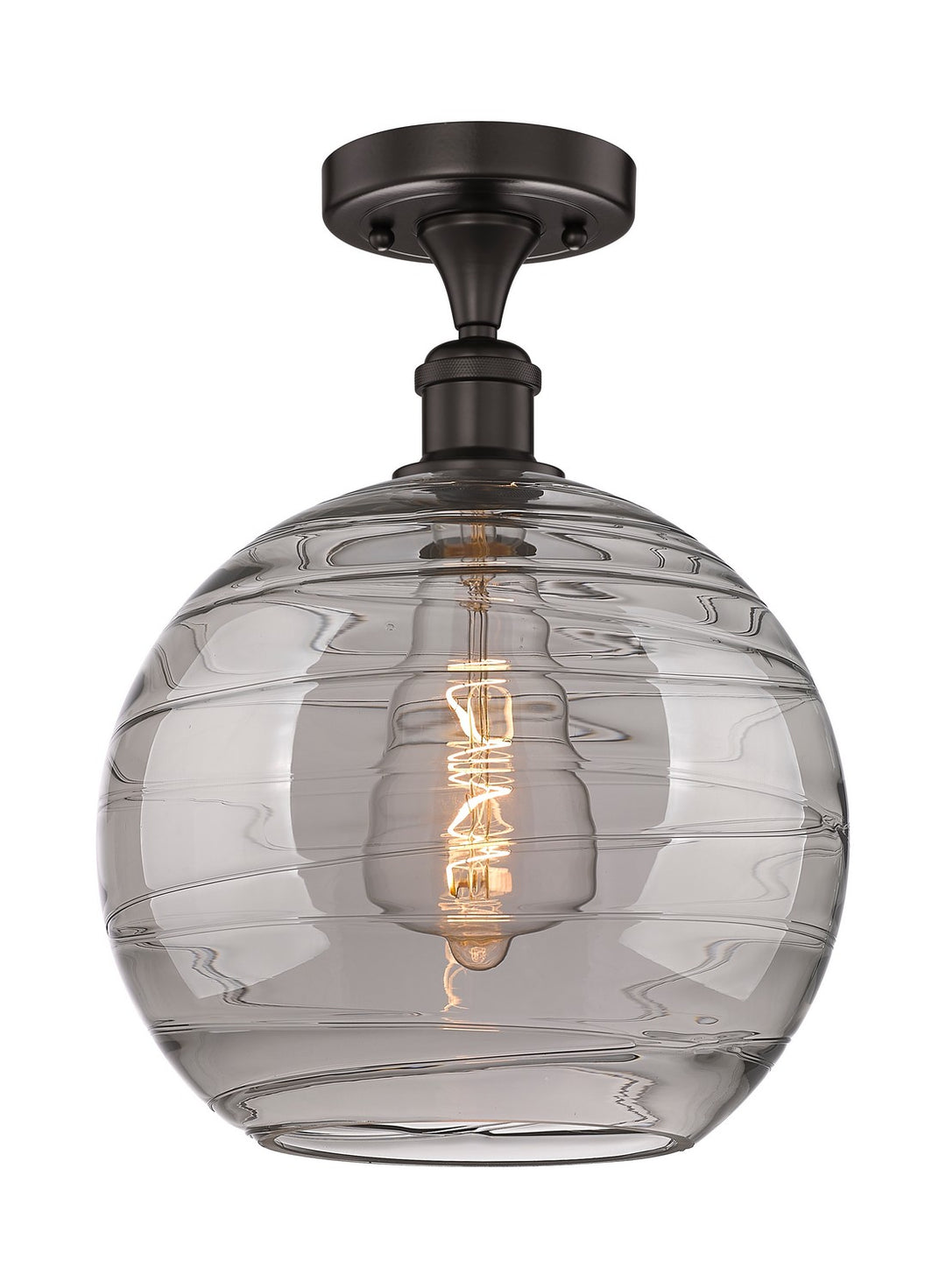 Innovations Edison 616-1F-OB-G1213-12SM Ceiling Light - Oil Rubbed Bronze