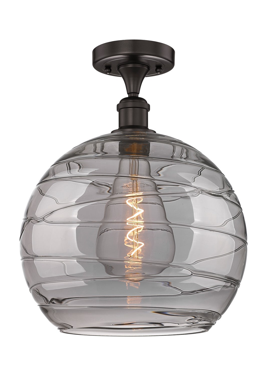 Innovations Edison 616-1F-OB-G1213-14SM Ceiling Light - Oil Rubbed Bronze