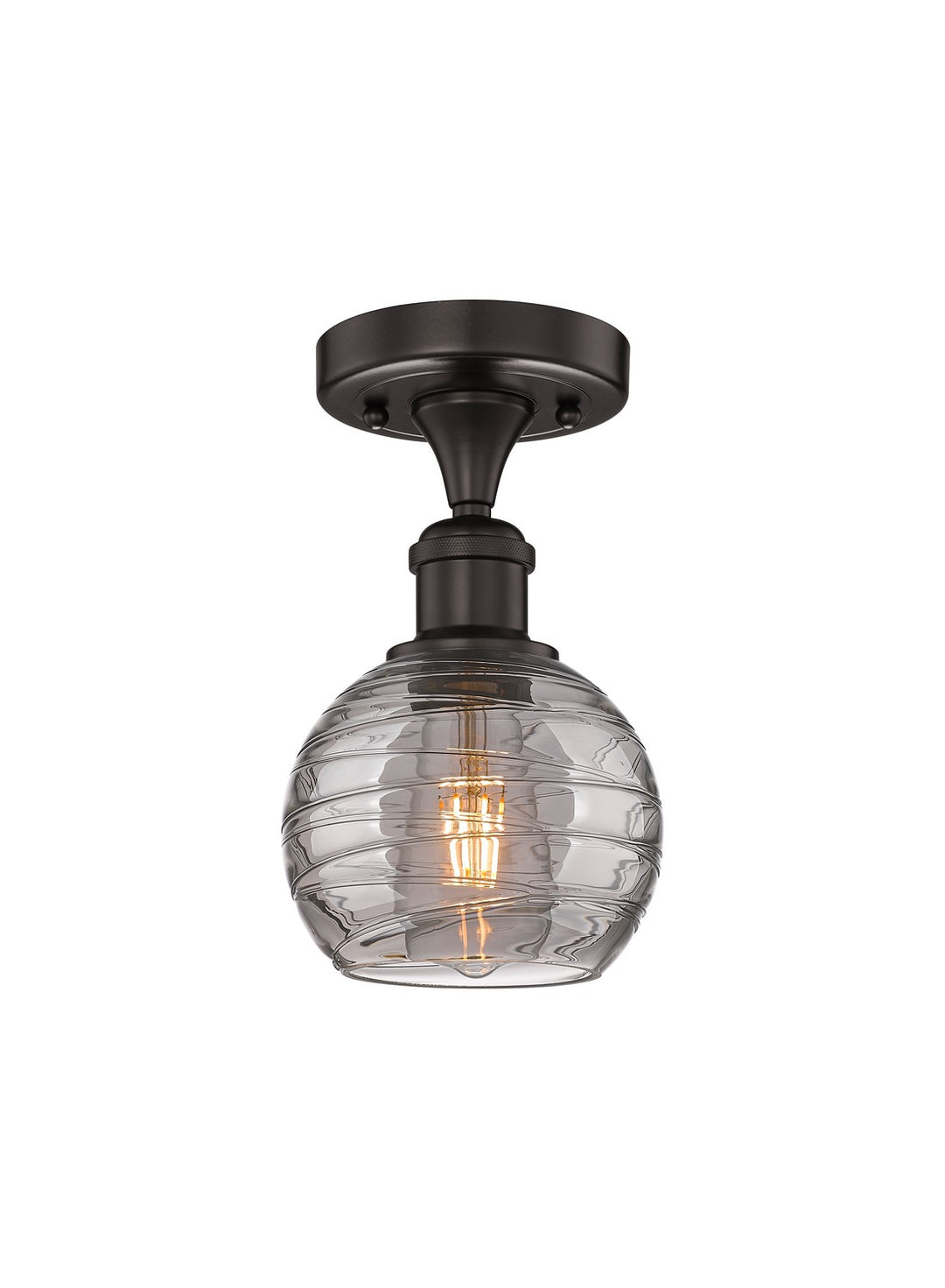 Innovations Edison 616-1F-OB-G1213-6SM Ceiling Light - Oil Rubbed Bronze