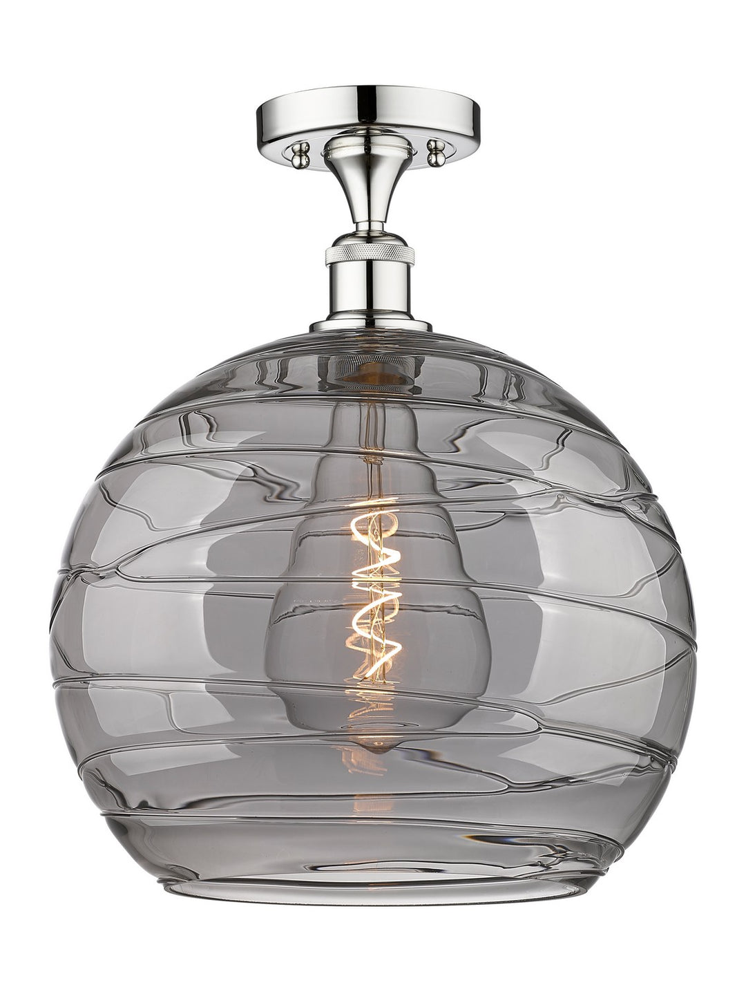 Innovations Edison 616-1F-PC-G1213-14SM Ceiling Light - Polished Chrome