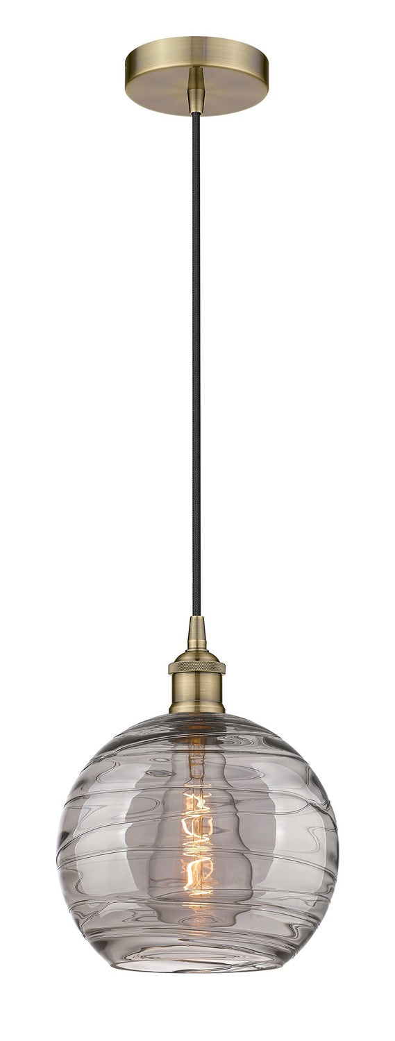 Innovations Edison 616-1P-AB-G1213-10SM Pendant Light - Antique Brass