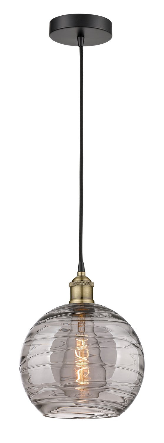 Innovations Edison 616-1P-BAB-G1213-10SM Pendant Light - Black Antique Brass