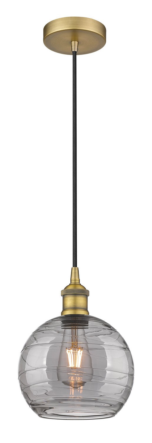 Innovations Edison 616-1P-BB-G1213-8SM Pendant Light - Brushed Brass
