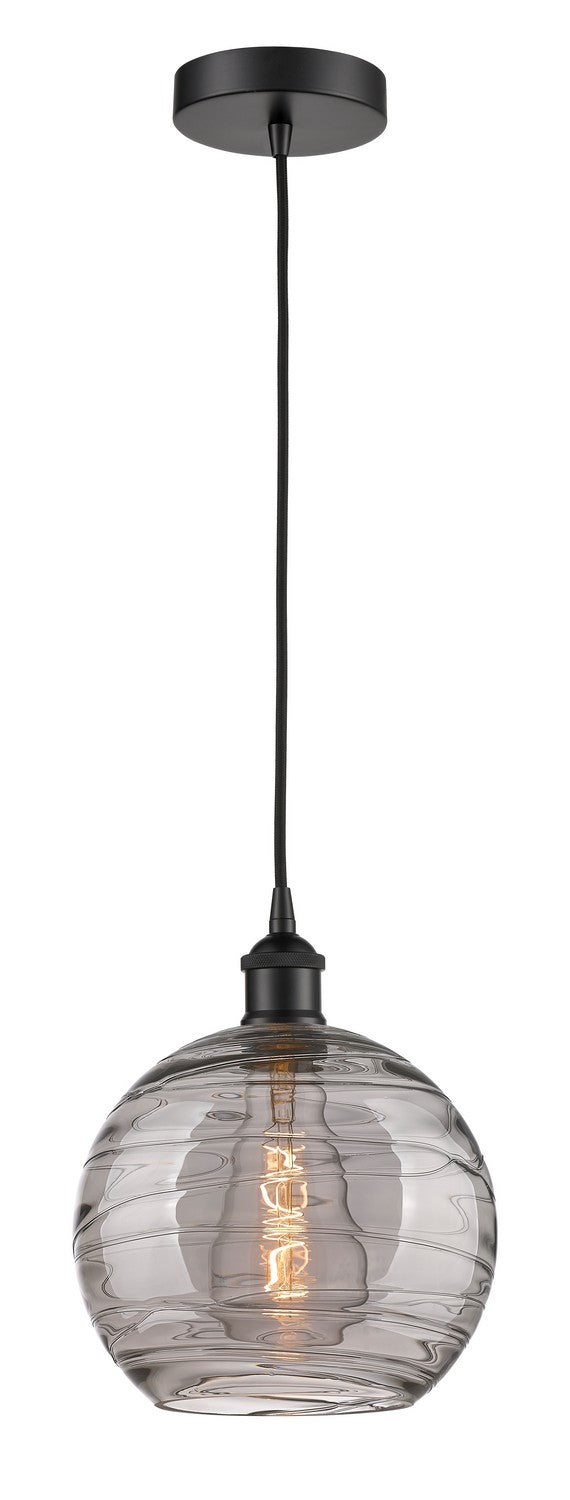 Innovations Edison 616-1P-BK-G1213-10SM Pendant Light - Matte Black