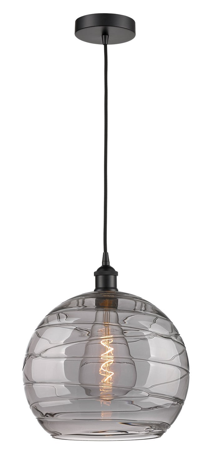 Innovations Edison 616-1P-BK-G1213-14SM Pendant Light - Matte Black