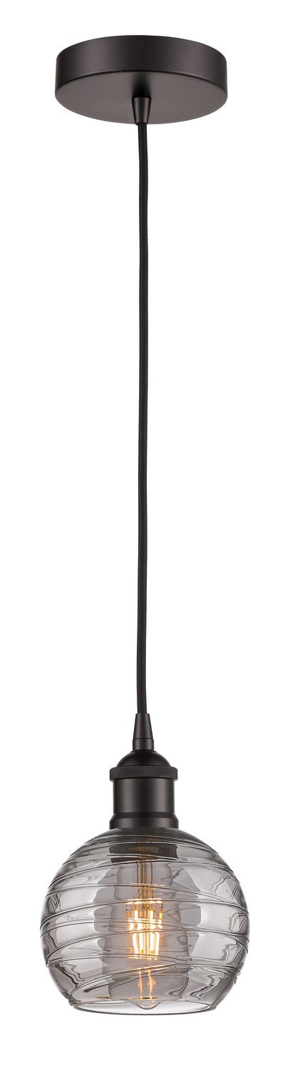 Innovations Edison 616-1P-OB-G1213-6SM Pendant Light - Oil Rubbed Bronze