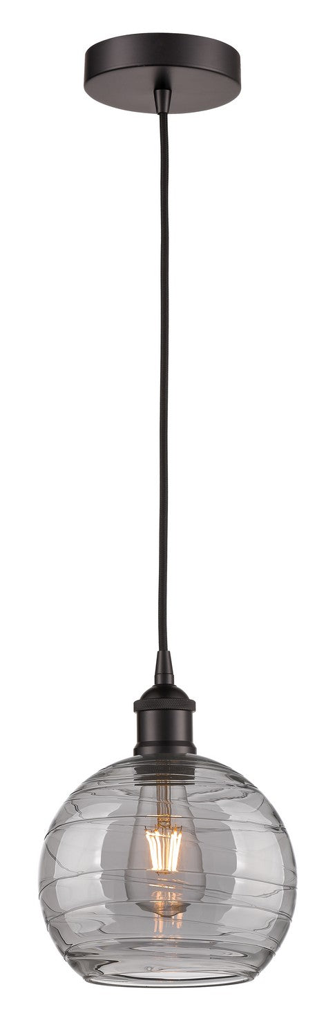 Innovations Edison 616-1P-OB-G1213-8SM Pendant Light - Oil Rubbed Bronze