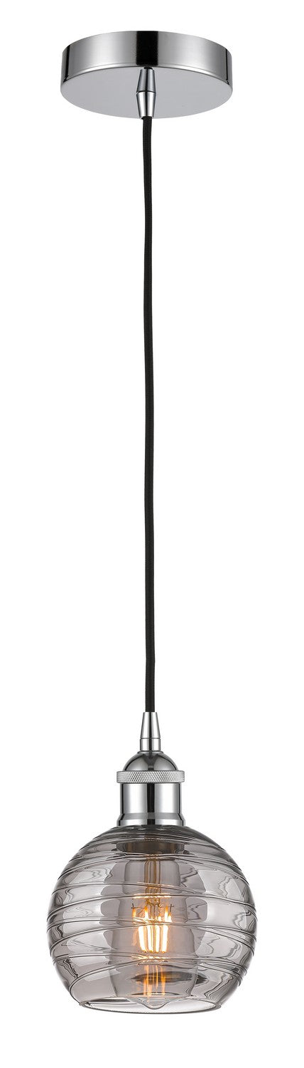 Innovations Edison 616-1P-PC-G1213-6SM Pendant Light - Polished Chrome