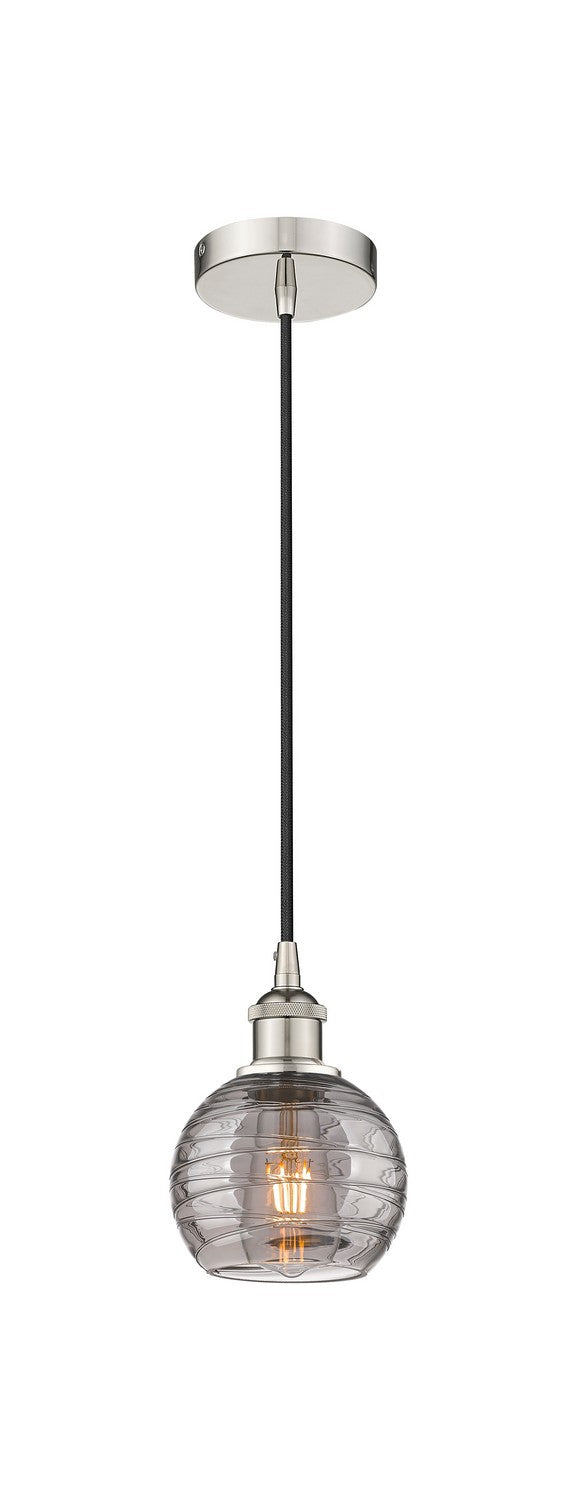 Innovations Edison 616-1P-PN-G1213-6SM Pendant Light - Polished Nickel