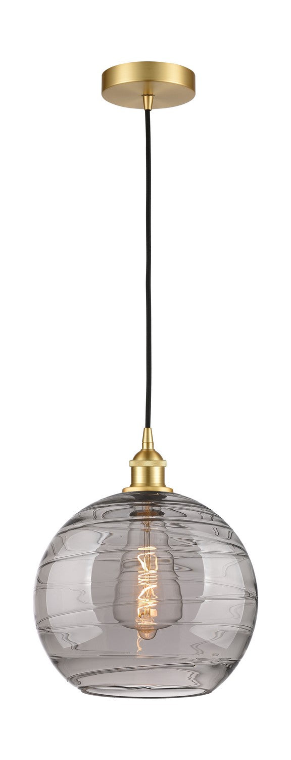 Innovations Edison 616-1P-SG-G1213-12SM Pendant Light - Satin Gold