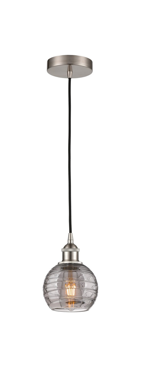 Innovations Edison 616-1P-SN-G1213-6SM Pendant Light - Brushed Satin Nickel
