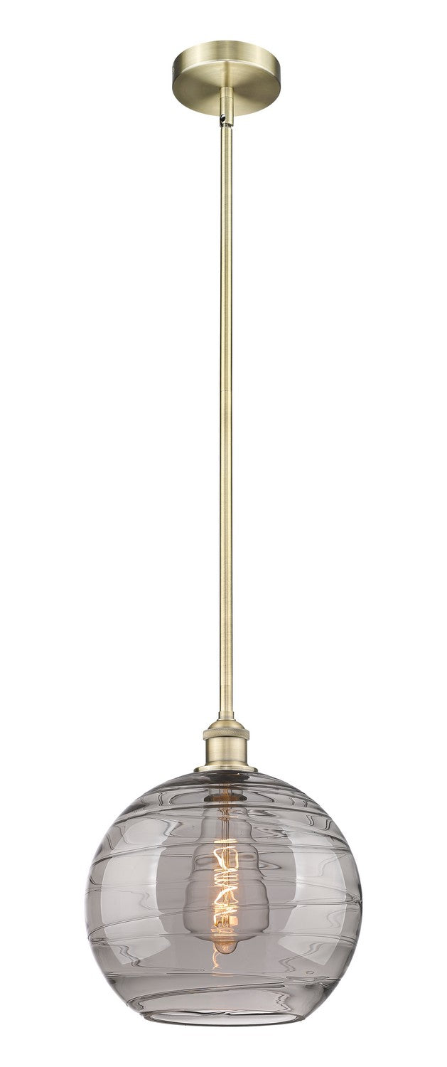 Innovations Edison 616-1S-AB-G1213-12SM Pendant Light - Antique Brass