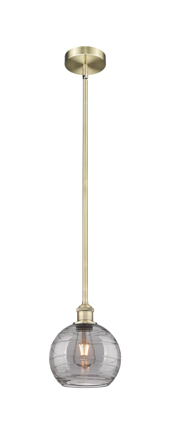 Innovations Edison 616-1S-AB-G1213-8SM Pendant Light - Antique Brass