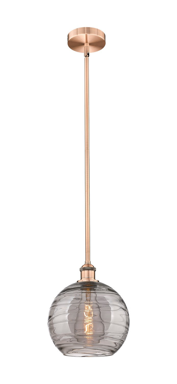 Innovations Edison 616-1S-AC-G1213-10SM Pendant Light - Antique Copper