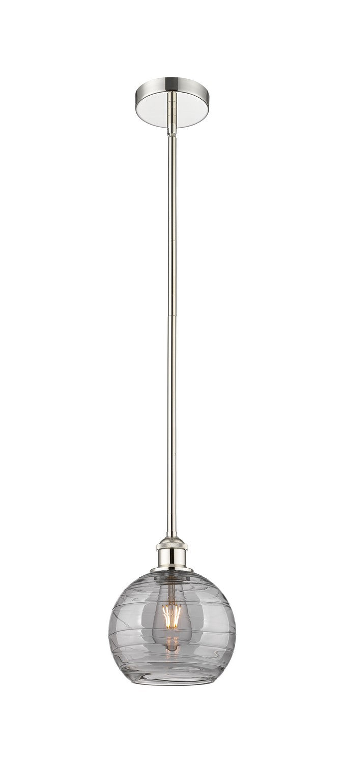 Innovations Edison 616-1S-PN-G1213-8SM Pendant Light - Polished Nickel