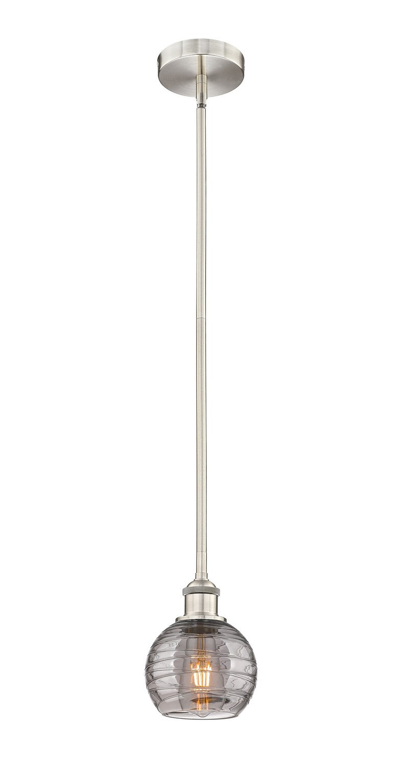 Innovations Edison 616-1S-SN-G1213-6SM Pendant Light - Brushed Satin Nickel