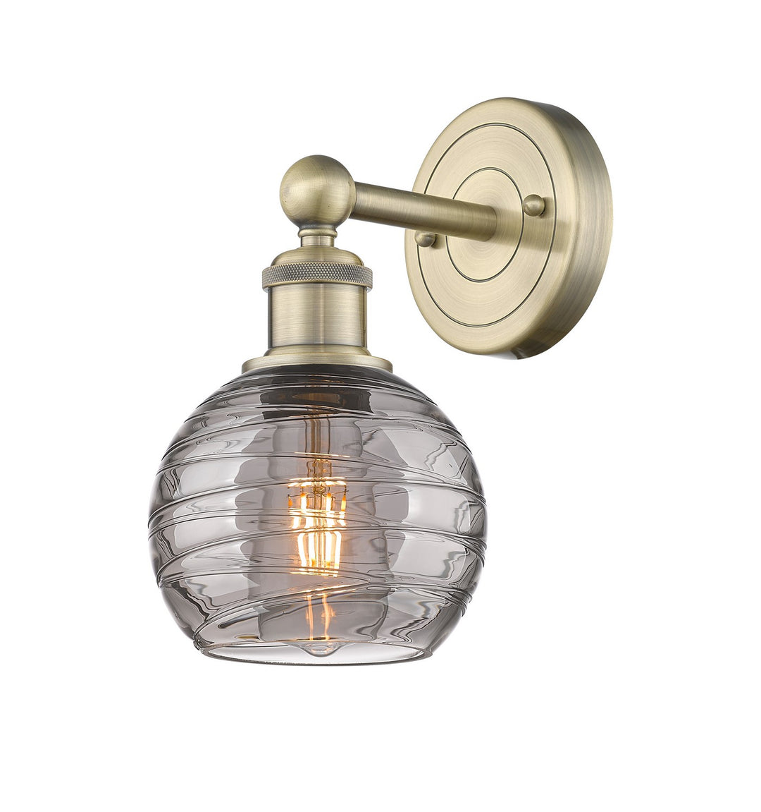 Innovations Edison 616-1W-AB-G1213-6SM Wall Sconce Light - Antique Brass