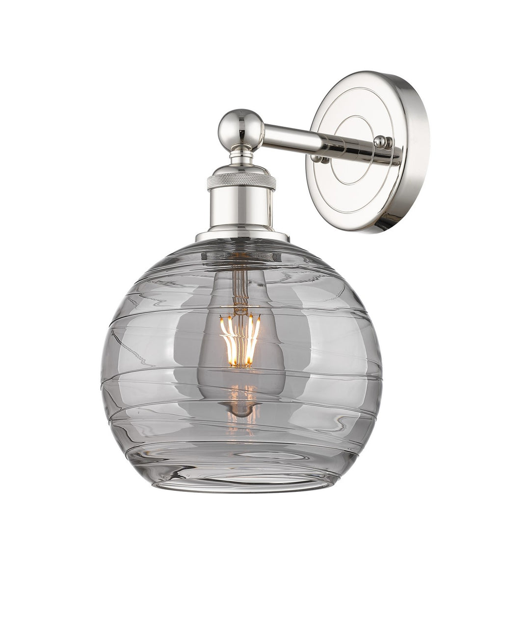 Innovations Downtown Urban 616-1W-PN-G1213-8SM Wall Sconce Light - Polished Nickel