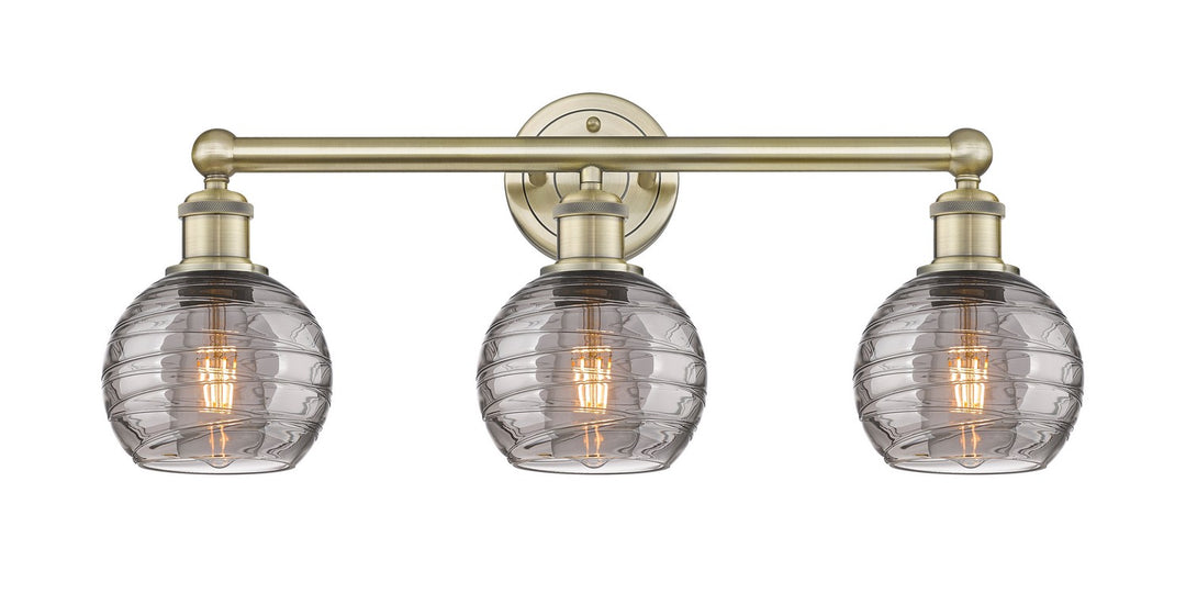 Innovations Edison 616-3W-AB-G1213-6SM Bath Vanity Light 24 in. wide - Antique Brass